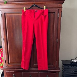 Express women’s Vivid Red Trousers